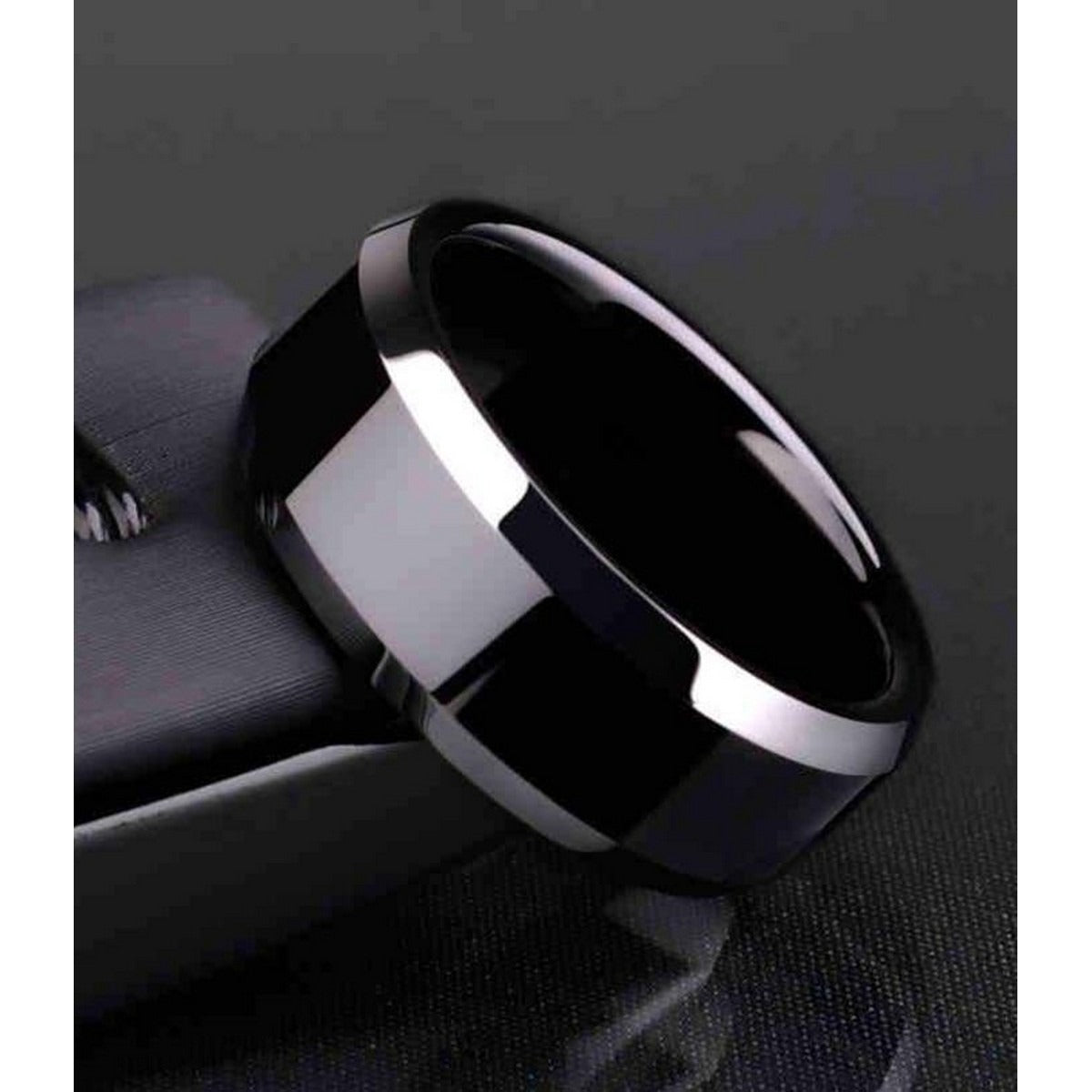 Black Tungsten Ring
