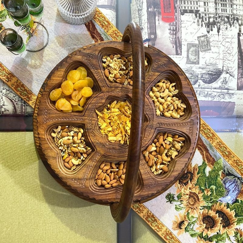 Wooden Dry Fruit Basket