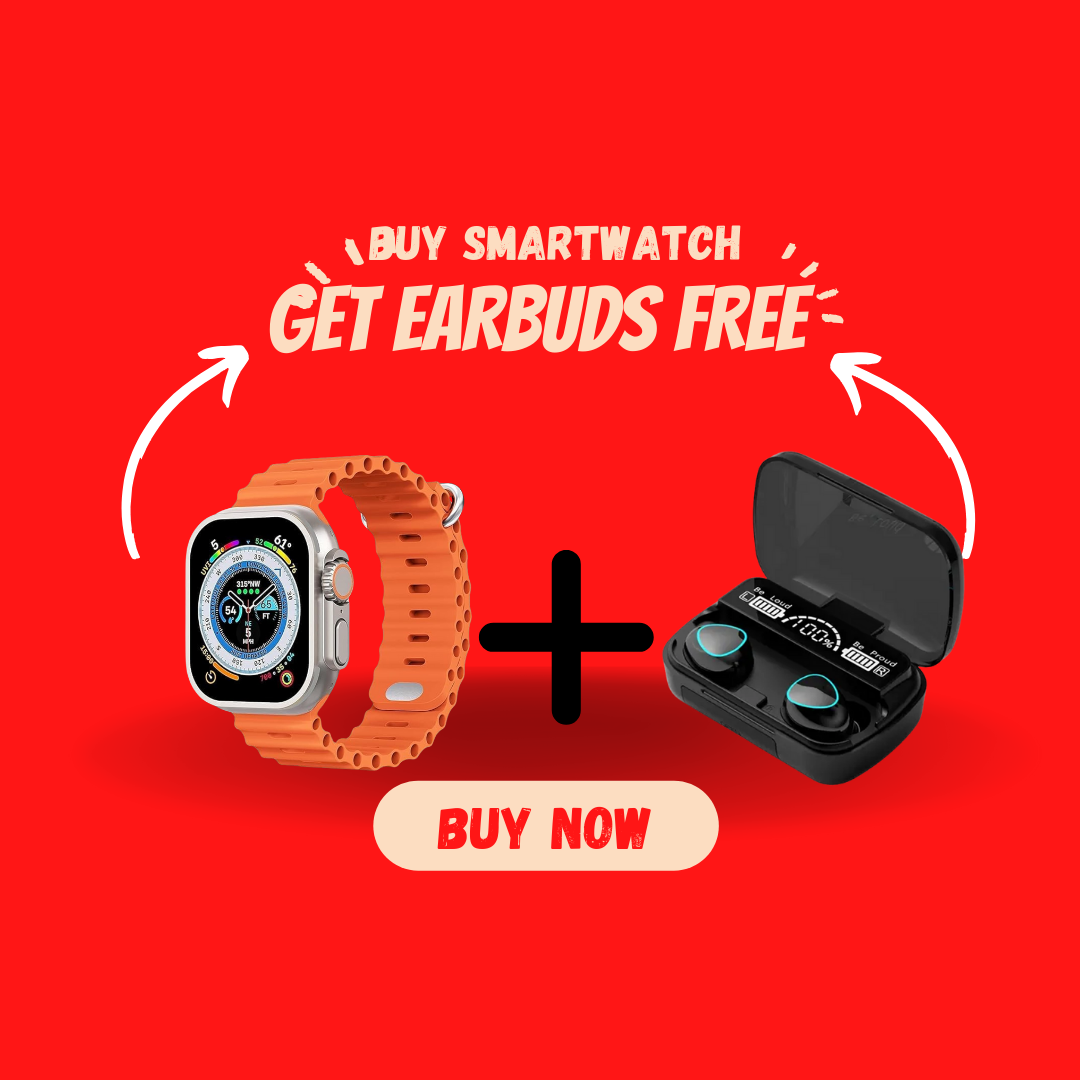 Exclusive Combo: Smartwatch + Earbuds