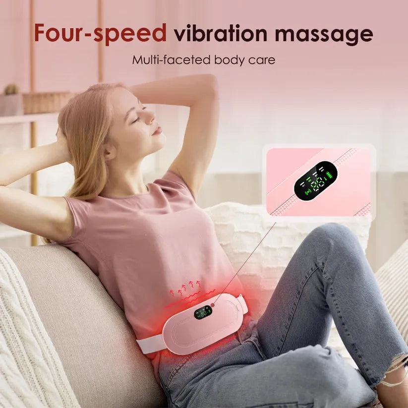 Electric Period Cramp Massager Belt