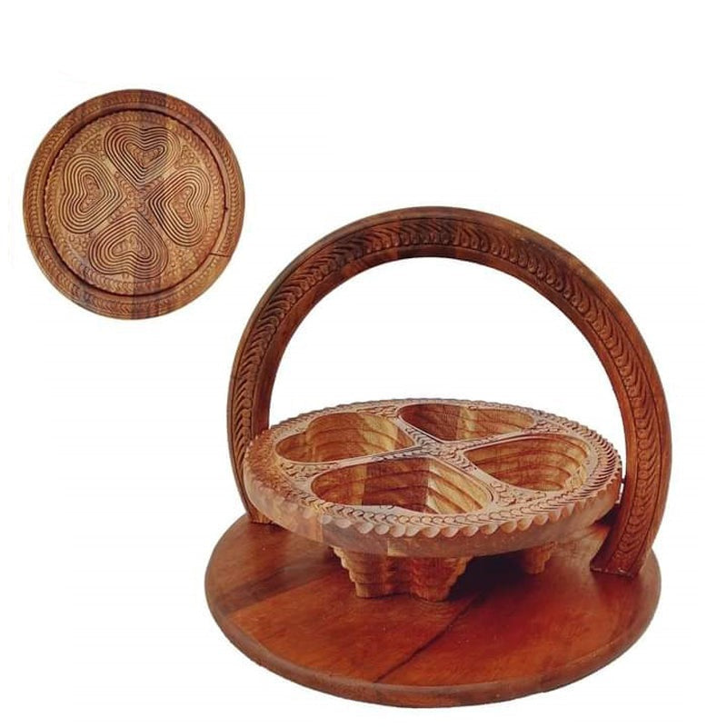 Wooden Dry Fruit Basket