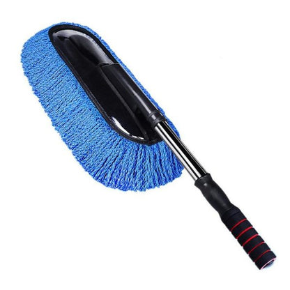 Car Cleaning Mop Removable Telescopic Wax Mop Dust Removal