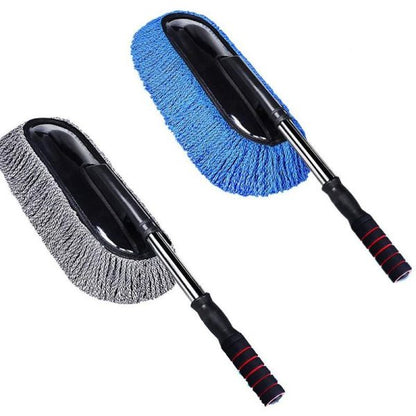 Car Cleaning Mop Removable Telescopic Wax Mop Dust Removal