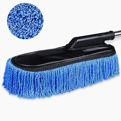 Car Cleaning Mop Removable Telescopic Wax Mop Dust Removal